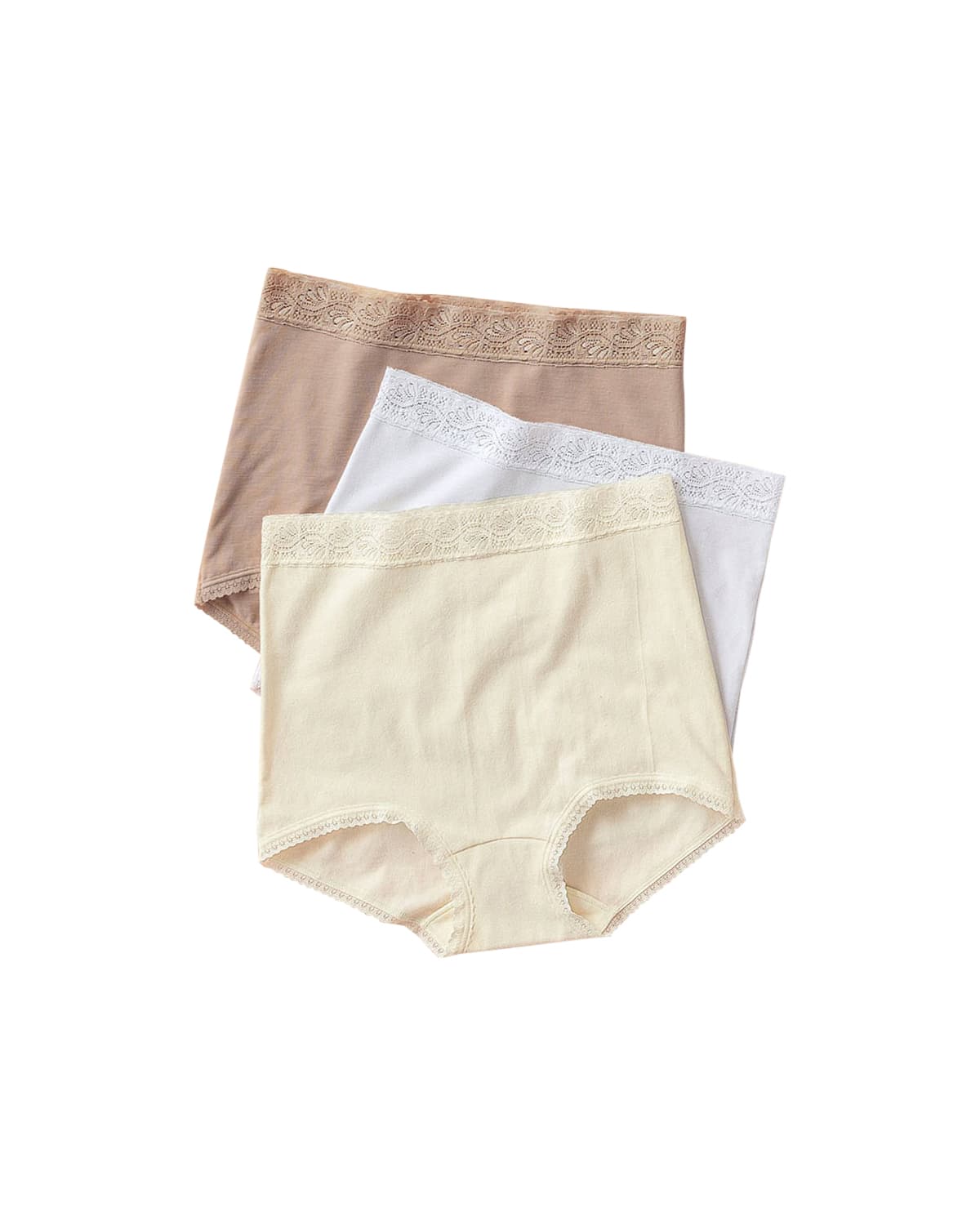 PACK X 3 CALZONES MUJER LEONISA 207X3 CLÁSICOS DE AJUSTE Y CUBRIMIENTO TOTAL MULTICOLOR - 5