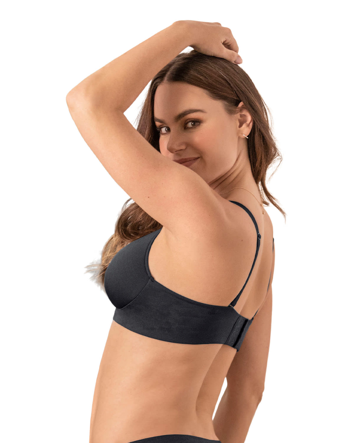 SOSTÉN MUJER LEONISA 91076 SIN ARCO TOTAL COMODIDAD ELEMENTAL BRA NEGRO - 4