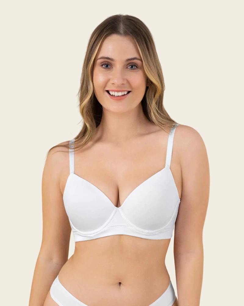 SOSTÉN MUJER LEONISA 71321 REALCE MEDIO BLANCO - 1