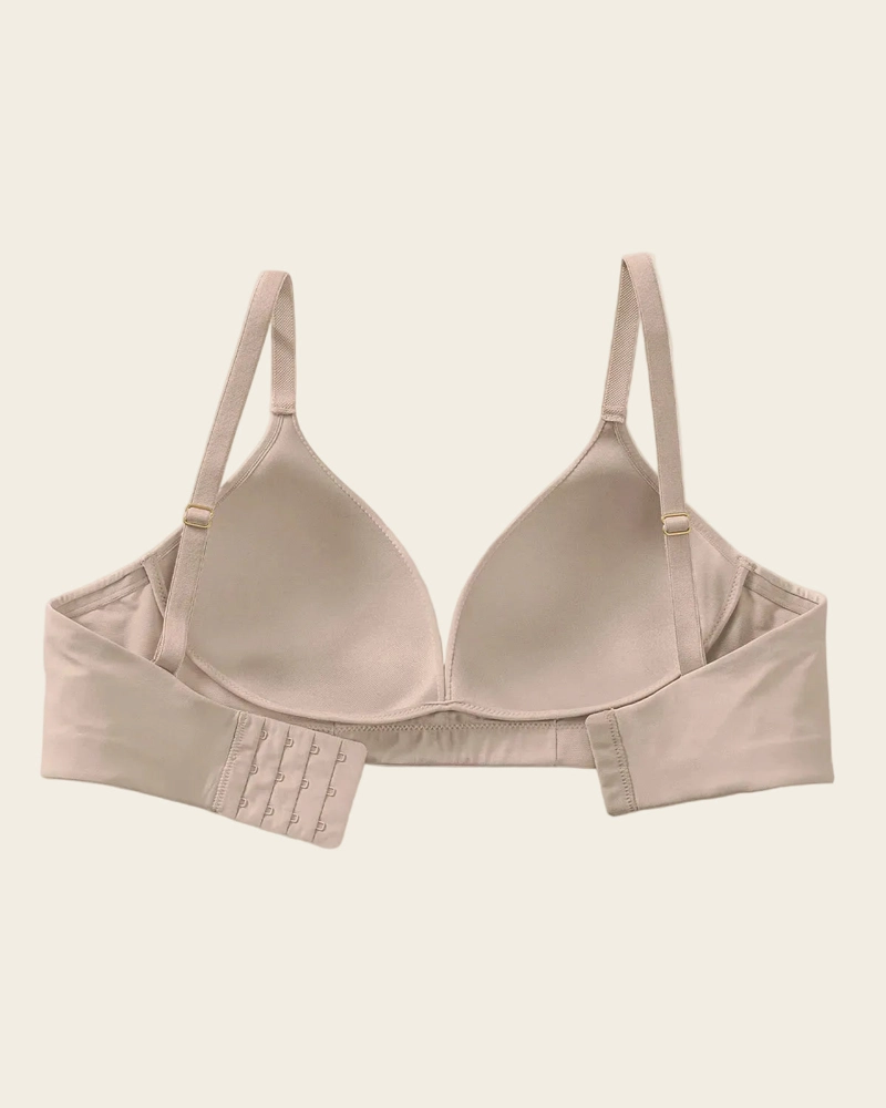 SOSTÉN MUJER LEONISA 91076 SIN ARCO TOTAL COMODIDAD ELEMENTAL BRA BLANCO - 4