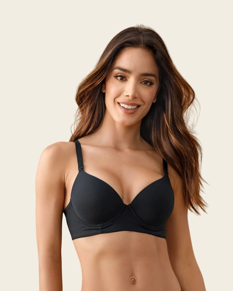 SOSTÉN MUJER LEONISA 71332 REALCE ALTO NEGRO - 1