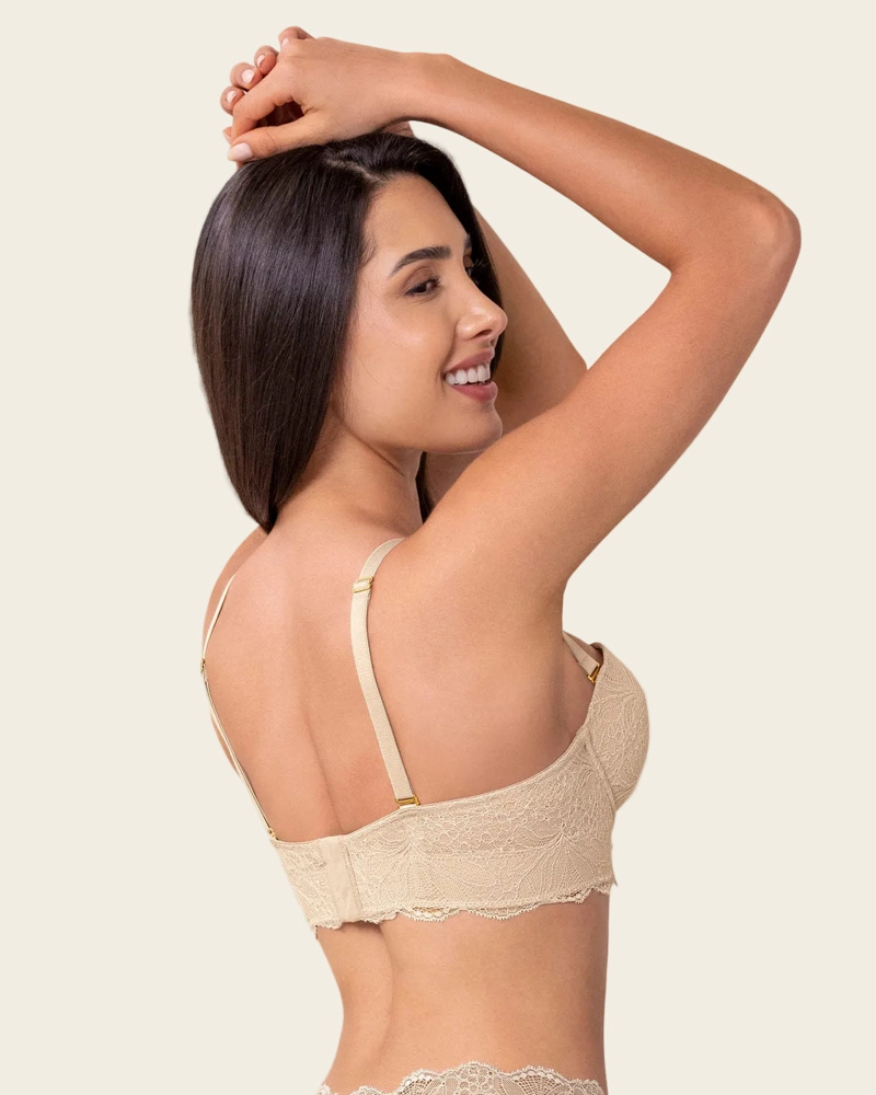 SOSTÉN MUJER LEONISA 71330 REALCE MEDIO BEIGE - 2