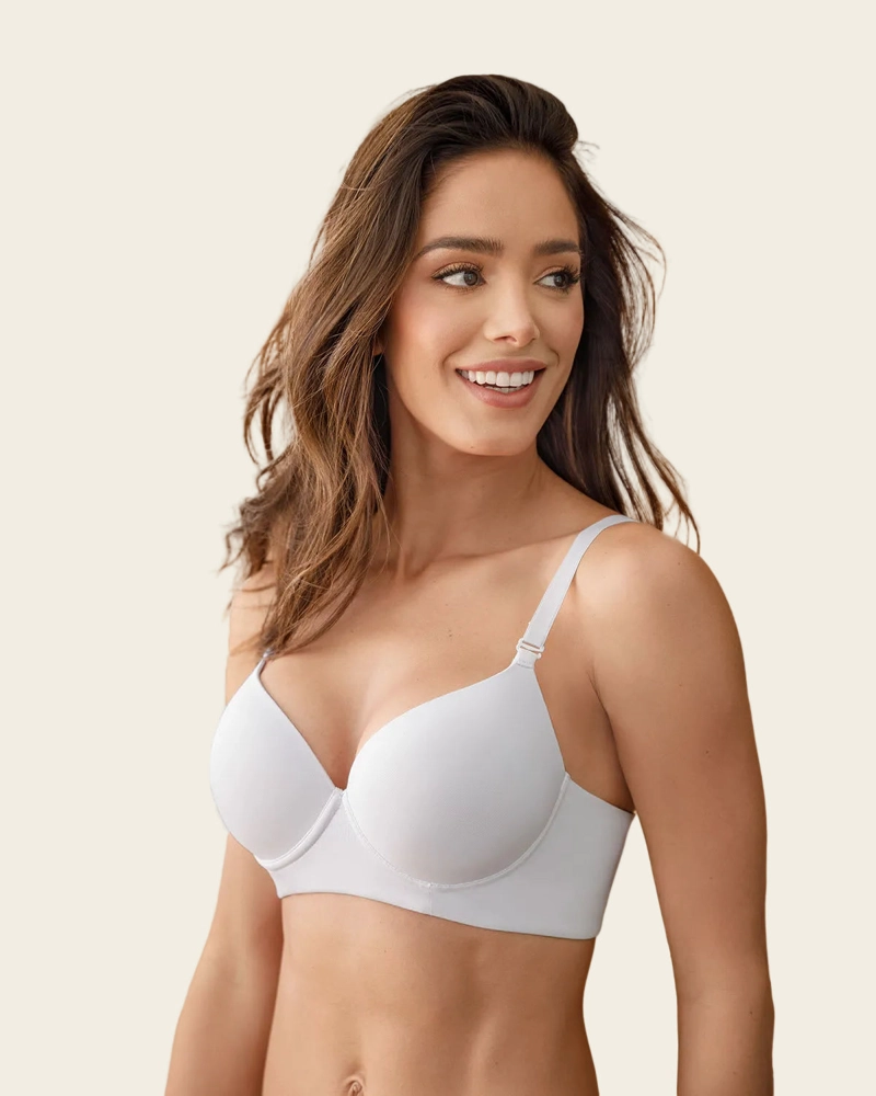 SOSTÉN MUJER LEONISA 71332 REALCE ALTO BLANCO - 1