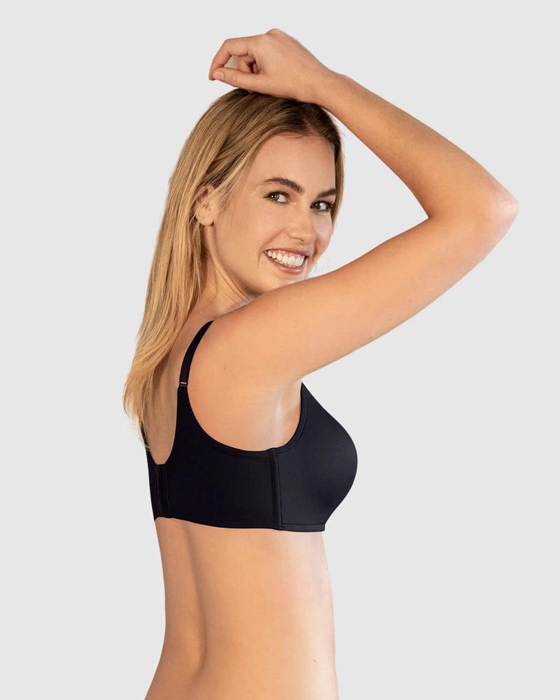 SOSTÉN MUJER LEONISA 91058 SIN ARCO DE REALCE ALTO INCORPORADO MAGICAL BRA NEGRO - 2