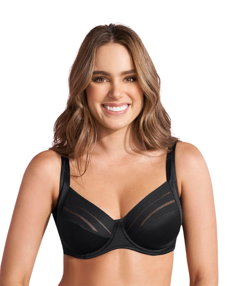 SOSTÉN MUJER LEONISA 91008 DE BUEN CUBRIMIENTO IDEAL PARA BUSTO PESADO NATURAL SUPPORT NEGRO - 1