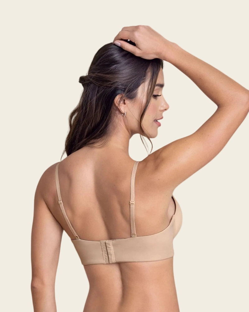 SOSTÉN MUJER LEONISA 71332 REALCE ALTO BEIGE - 2