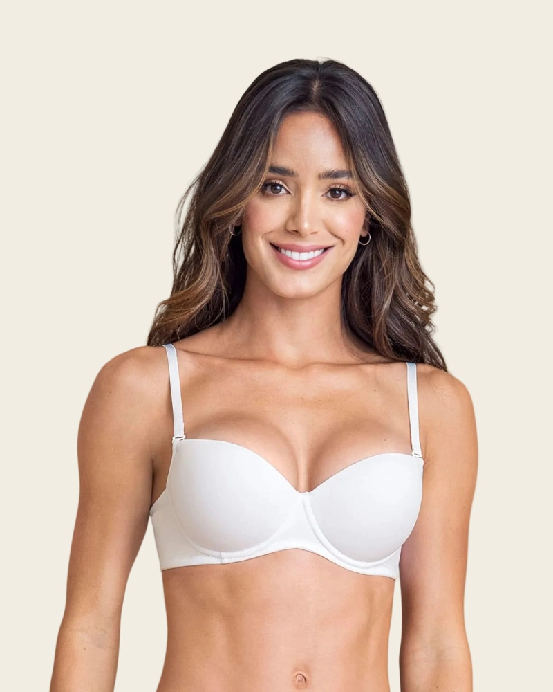 SOSTÉN MUJER LEONISA 71344 CON REALCE INCORPORADO Y ARCO BLANCO - 1