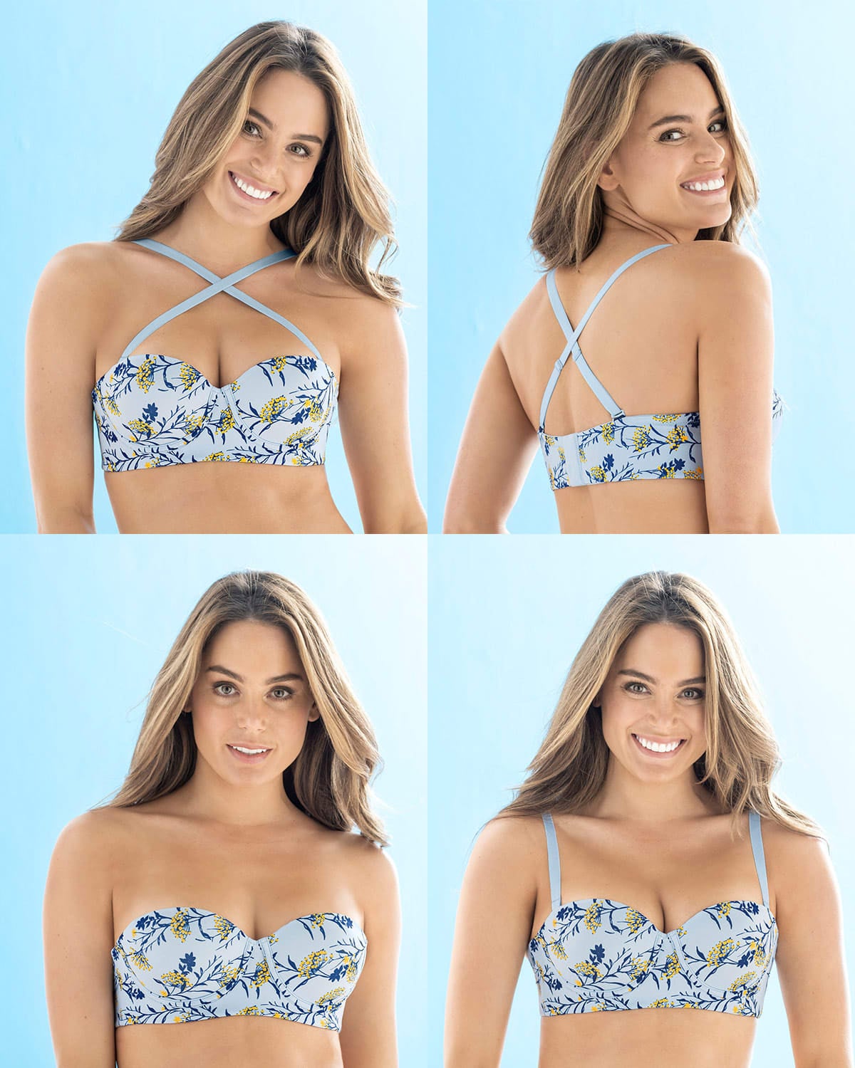 SOSTE N STRAPLESS CON CONTROL FUERTE DE ESPALDA PERFECT STRAPLESS 011654 MULTICOLOR - 3