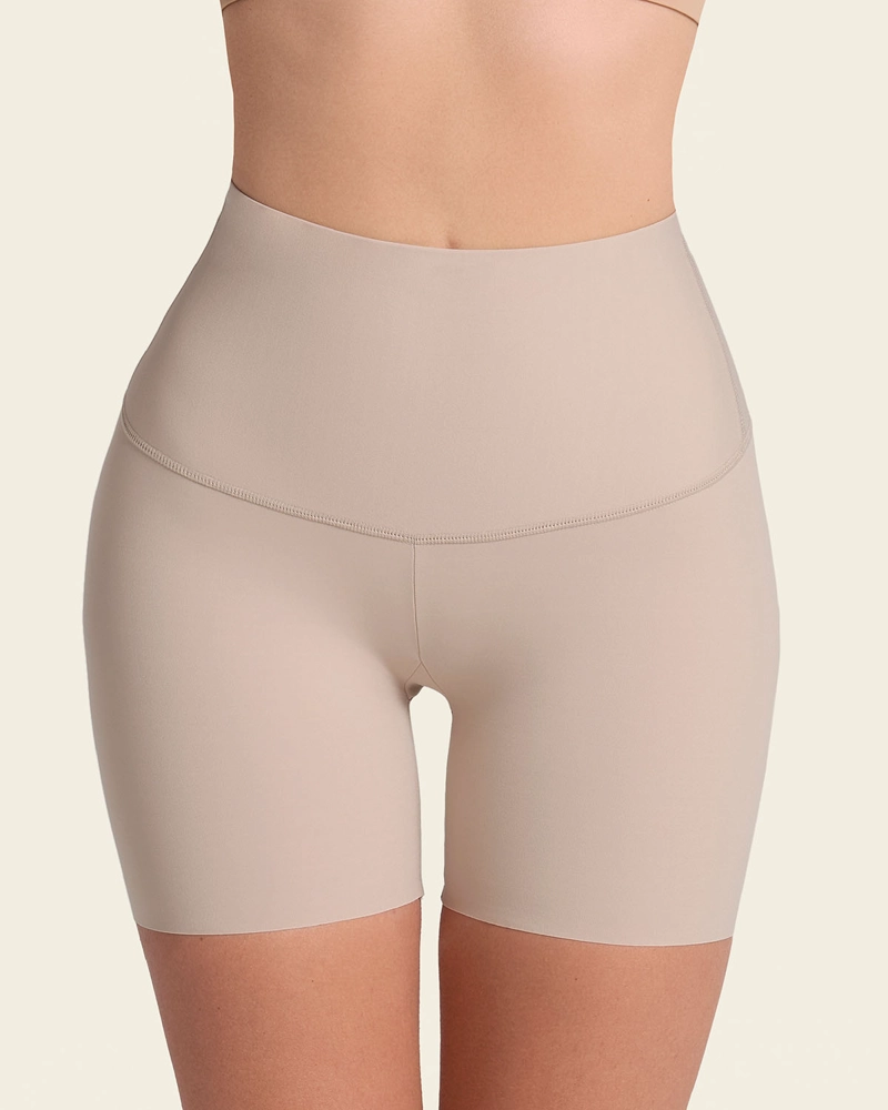 SHORT DE CONTROL DE ABDOMEN Y CINTURA QUE DISIMULA LA CELULITIS 012925 BEIGE - 1