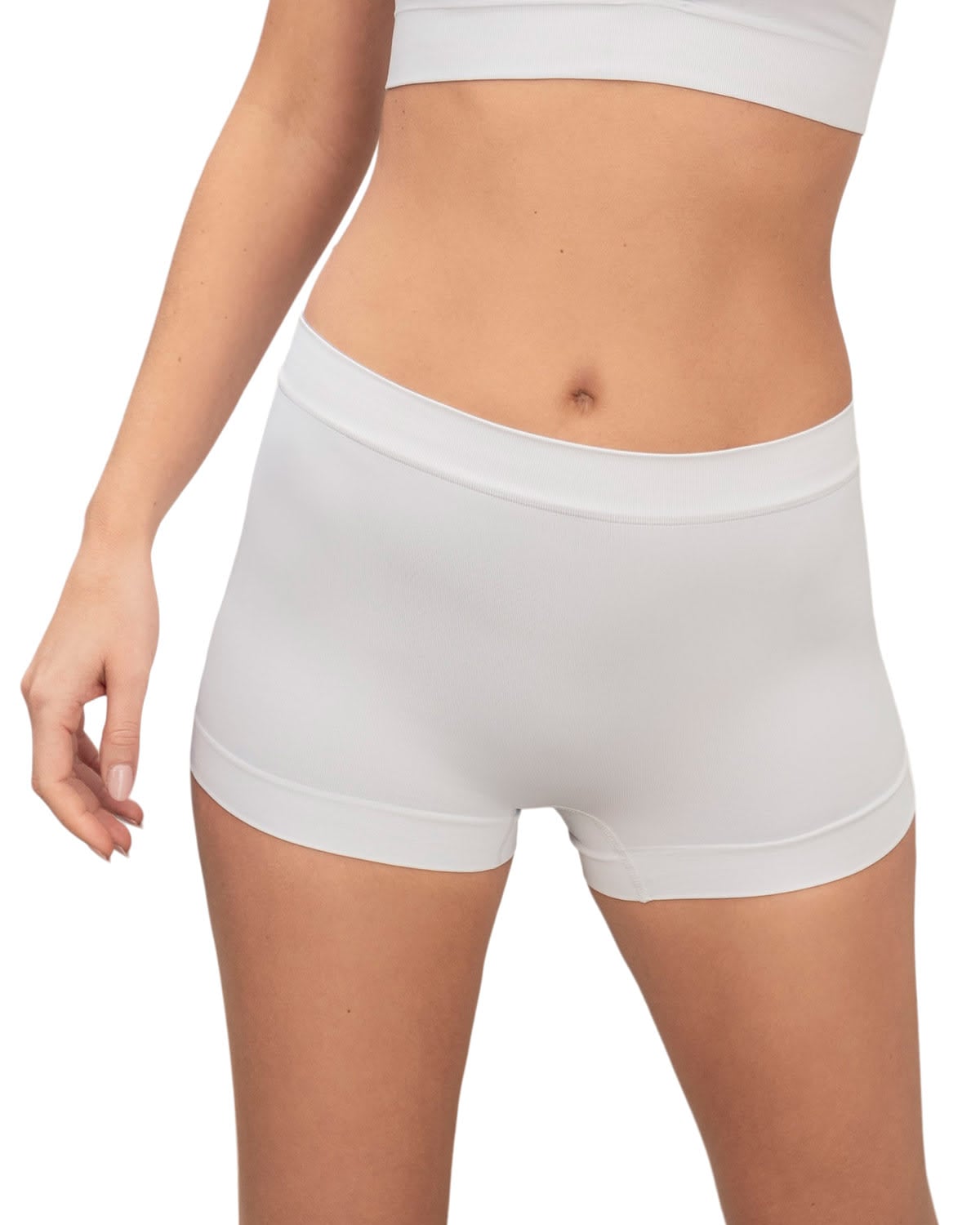 BOXER EN TECNOLOGIA SEAMLESS DE TOTAL COMODIDAD 092039 BLANCO - 1
