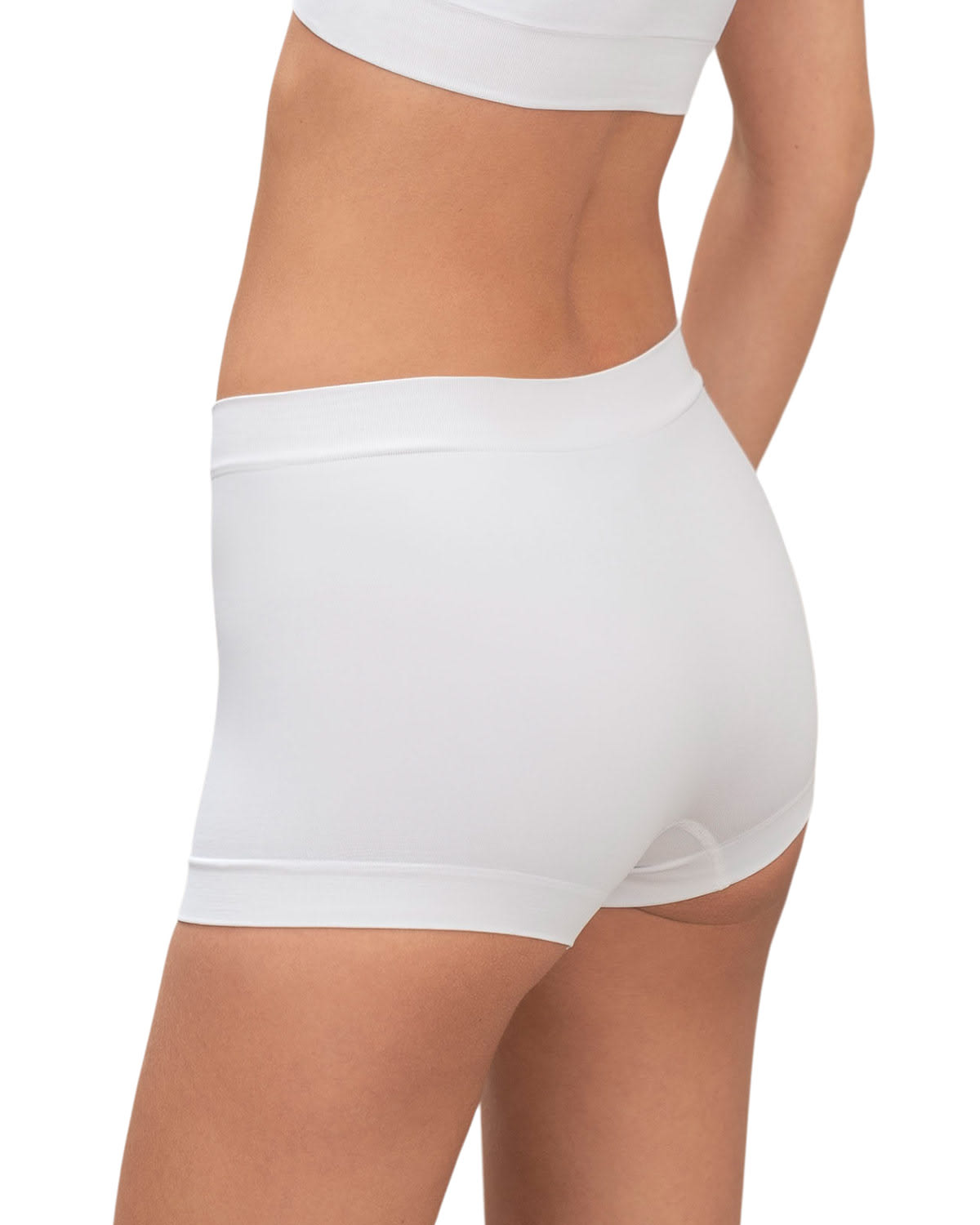 BOXER EN TECNOLOGIA SEAMLESS DE TOTAL COMODIDAD 092039 BLANCO - 2