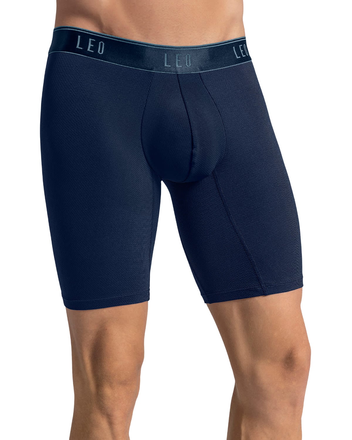 BOXER LARGO DEPORTIVO DE MAXIMA FRESCURA EN MICROFIBRA 033290N AZUL OSCURO - 1