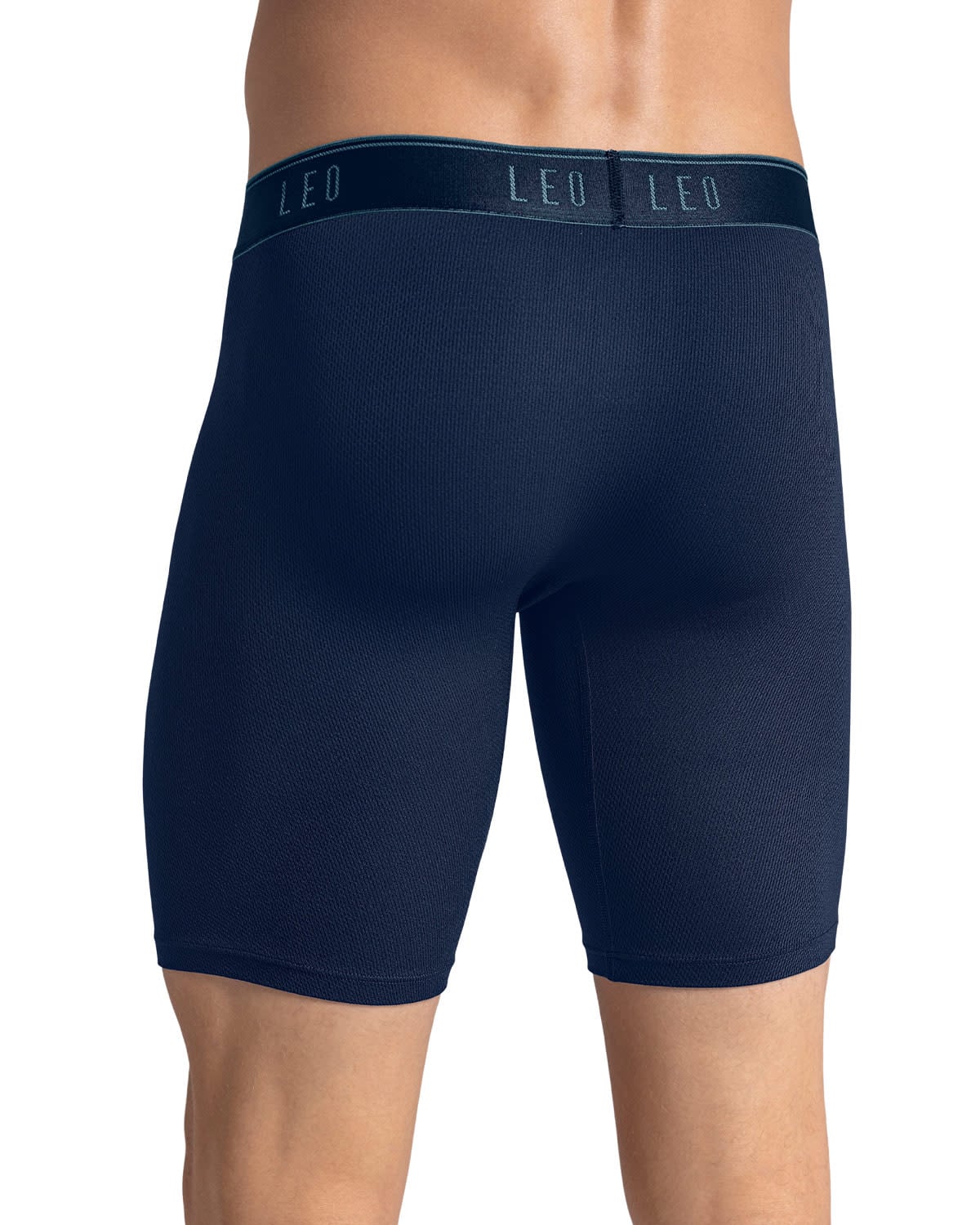 BOXER LARGO DEPORTIVO DE MAXIMA FRESCURA EN MICROFIBRA 033290N AZUL OSCURO - 2