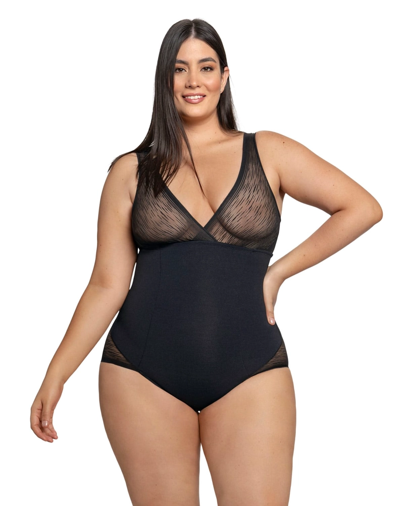 FAJA TIPO BODY DE CONTROL DE ABDOMEN, CON BRALETTE 018517 - 1