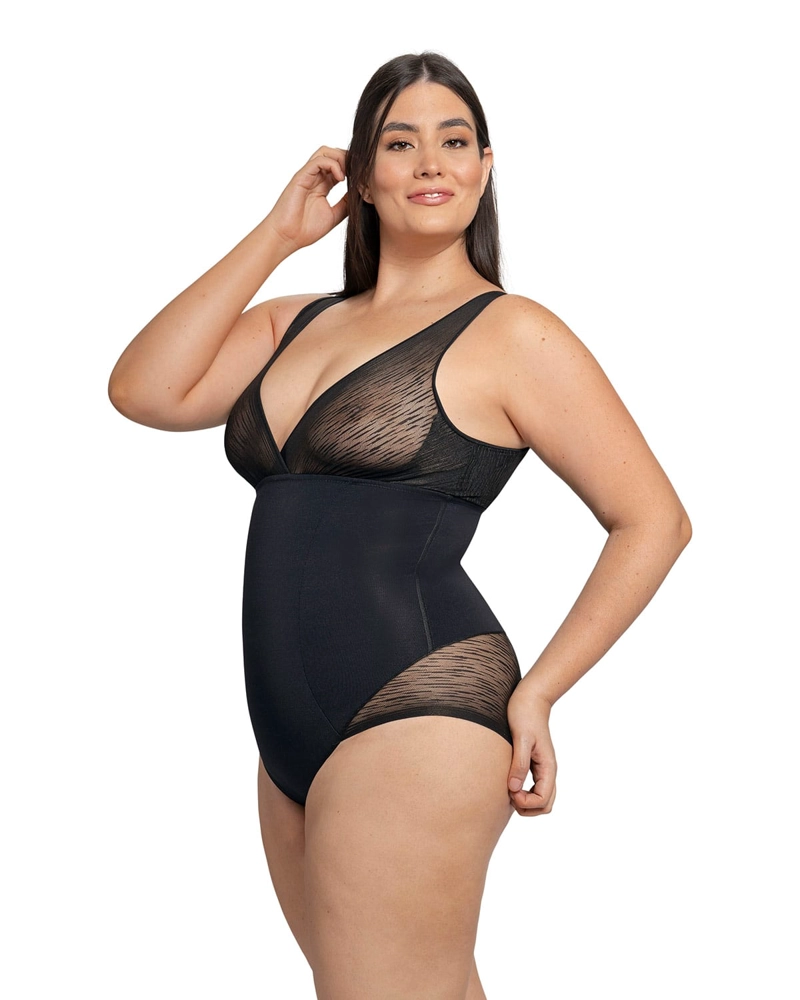FAJA TIPO BODY DE CONTROL DE ABDOMEN, CON BRALETTE 018517 - 2
