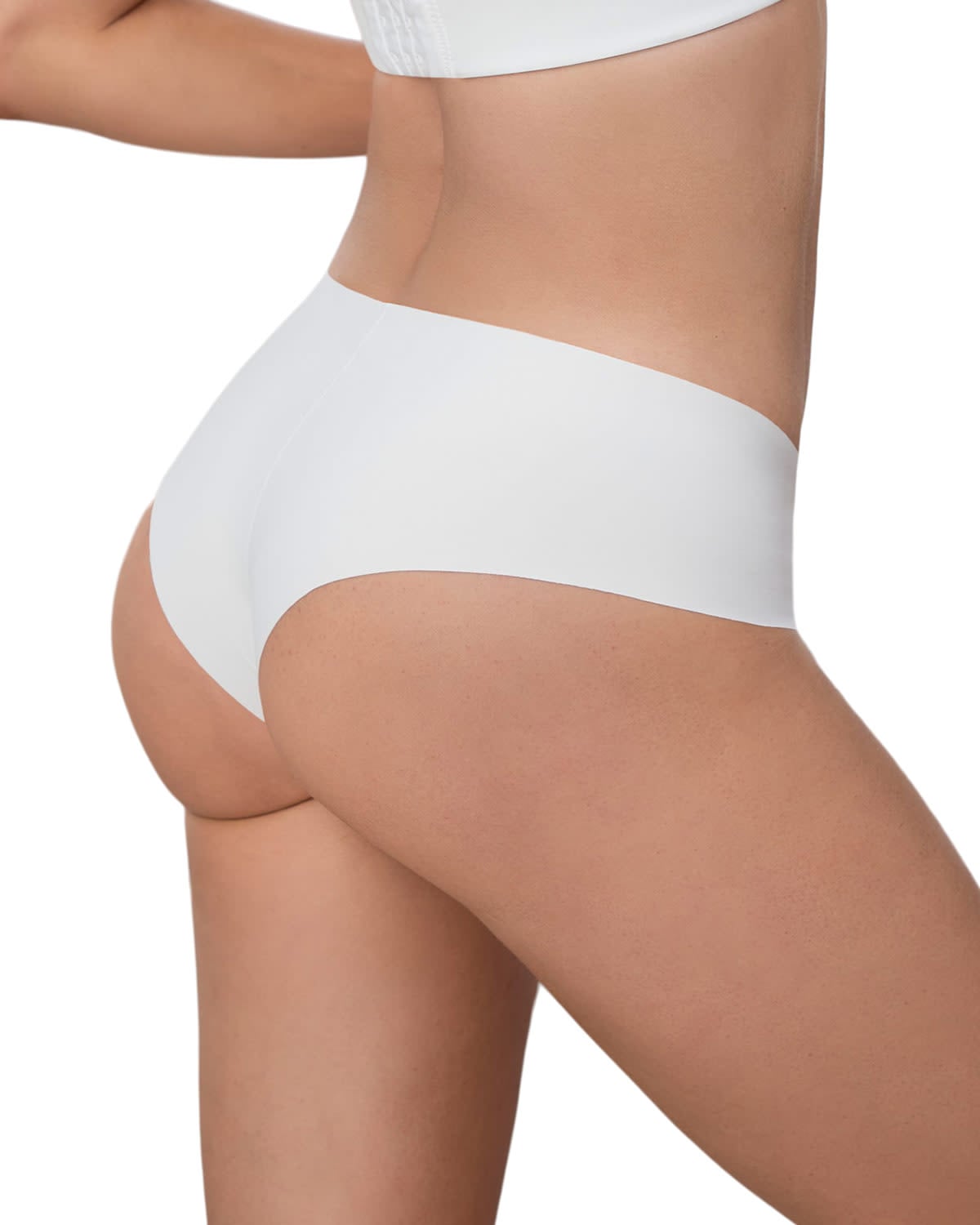 PANTALETA INVISIBLE TIRO ALTO 092065 BLANCO - 2