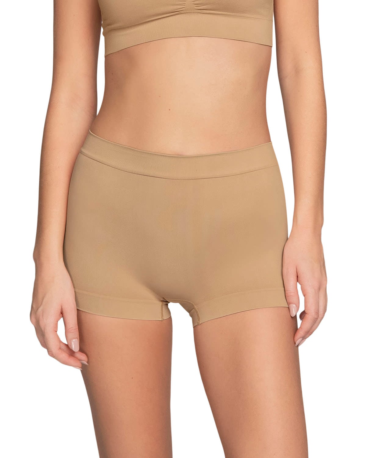 BOXER EN TECNOLOGIA SEAMLESS DE TOTAL COMODIDAD 092039 CAFE - 1