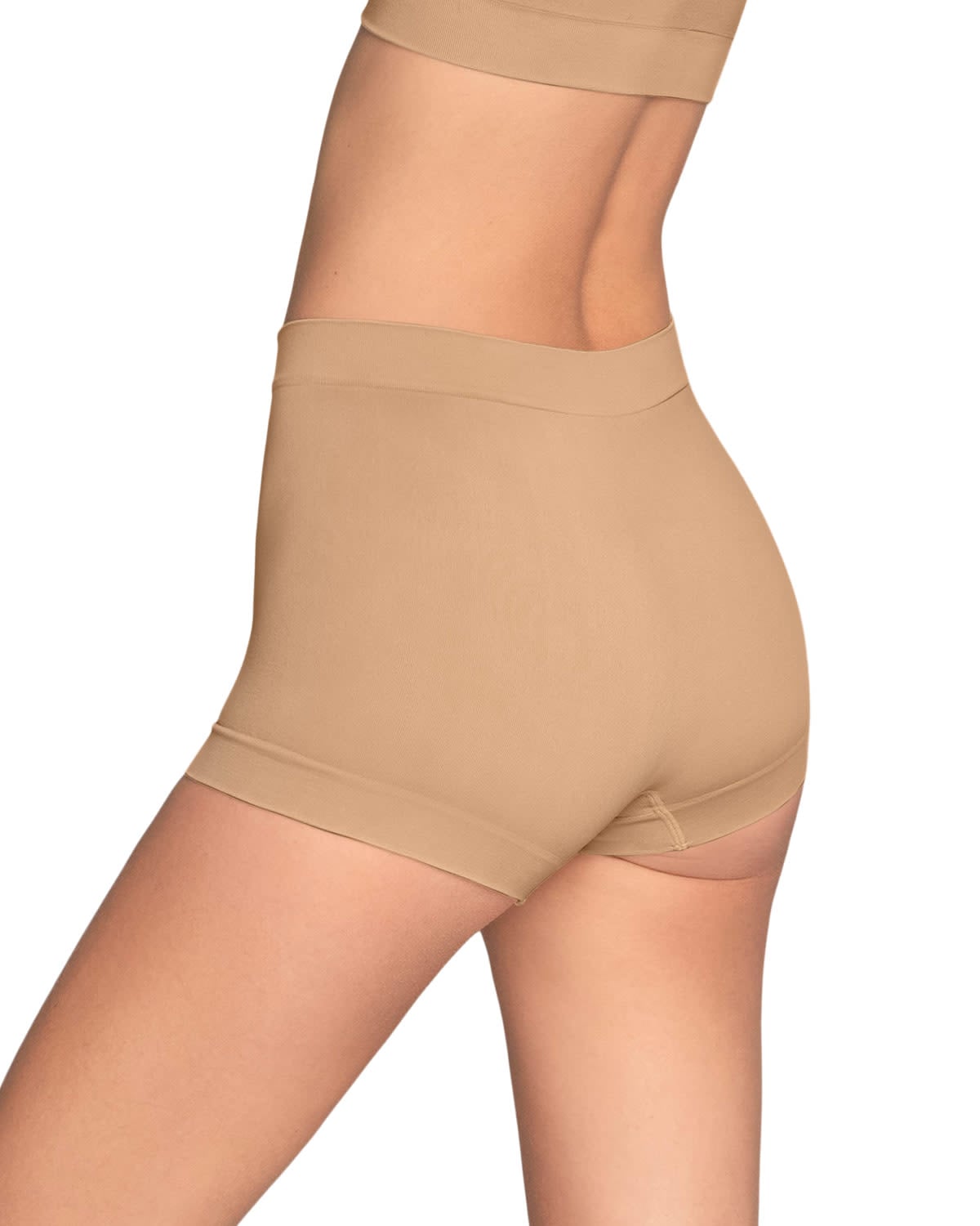 BOXER EN TECNOLOGIA SEAMLESS DE TOTAL COMODIDAD 092039 CAFE - 2