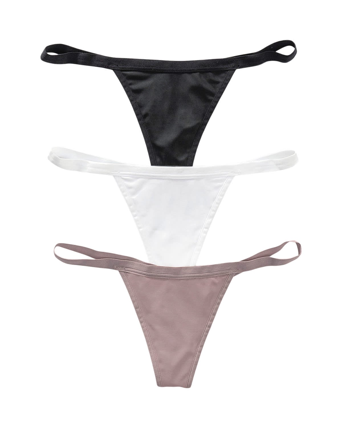 PACK X 3 TANGAS COLALESS DE TIRO BAJO 12682X3 SURTIDO - 1