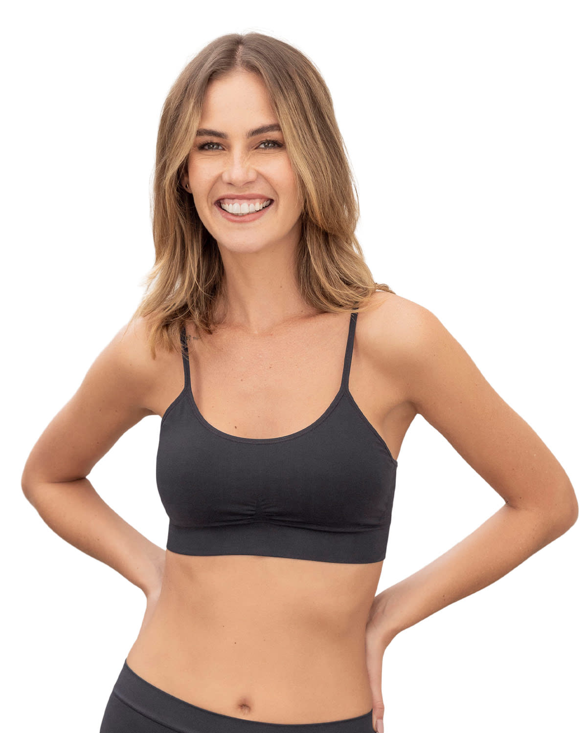 TOP ULTRALIGERO EN TECNOLOGIA SEAMLESS 091087 NEGRO - 1