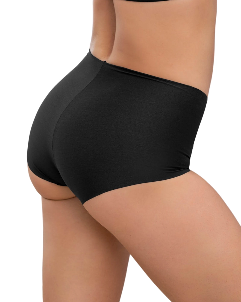 BOXER EFECTO INVISIBLE TIRO ALTO 092064 NEGRO - 2