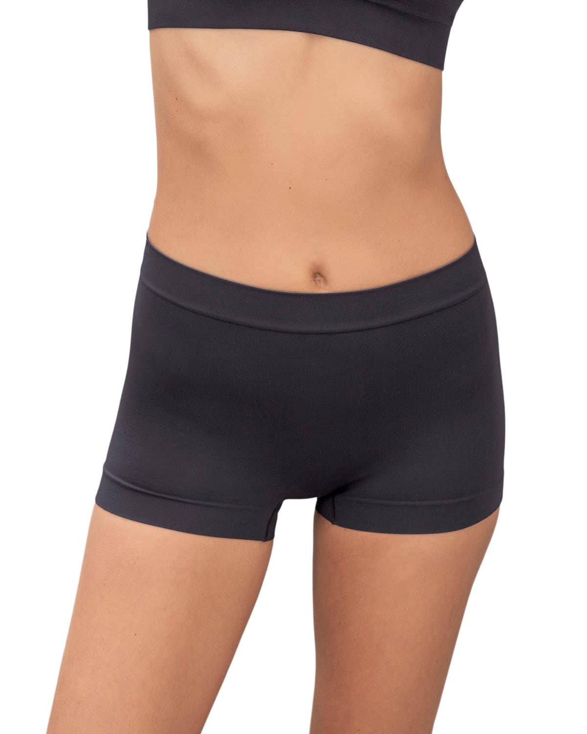 BOXER EN TECNOLOGIA SEAMLESS DE TOTAL COMODIDAD 092039 NEGRO - 1