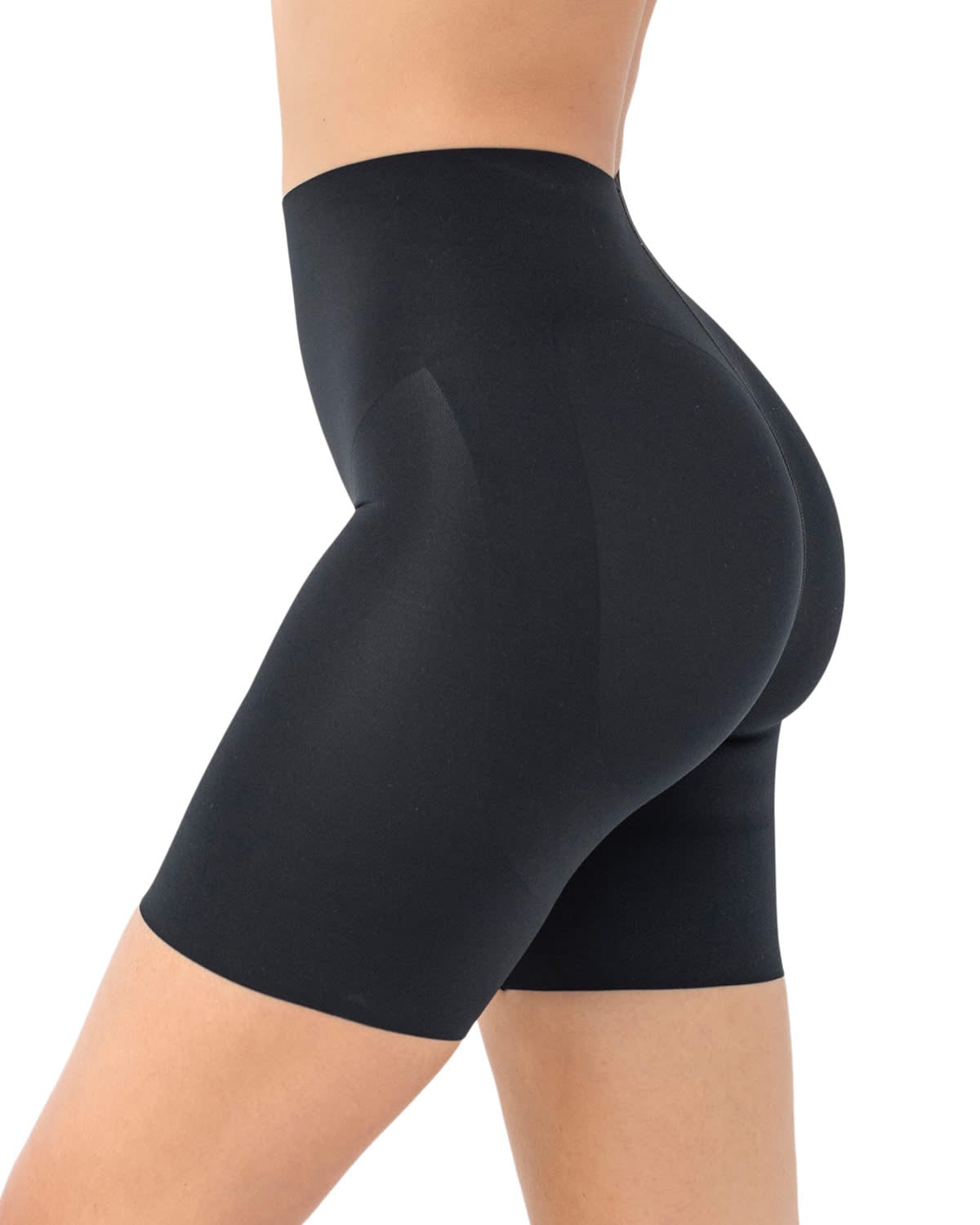 SHORT DE CONTROL ULTRAPLANO EFECTO INVISIBLE 092062 NEGRO - 2