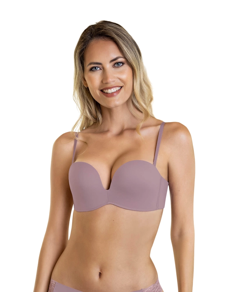 SOSTE N STRAPLESS ANTIGRAVEDAD DE REALCE ALTO SIN ARCO 011841 - 1