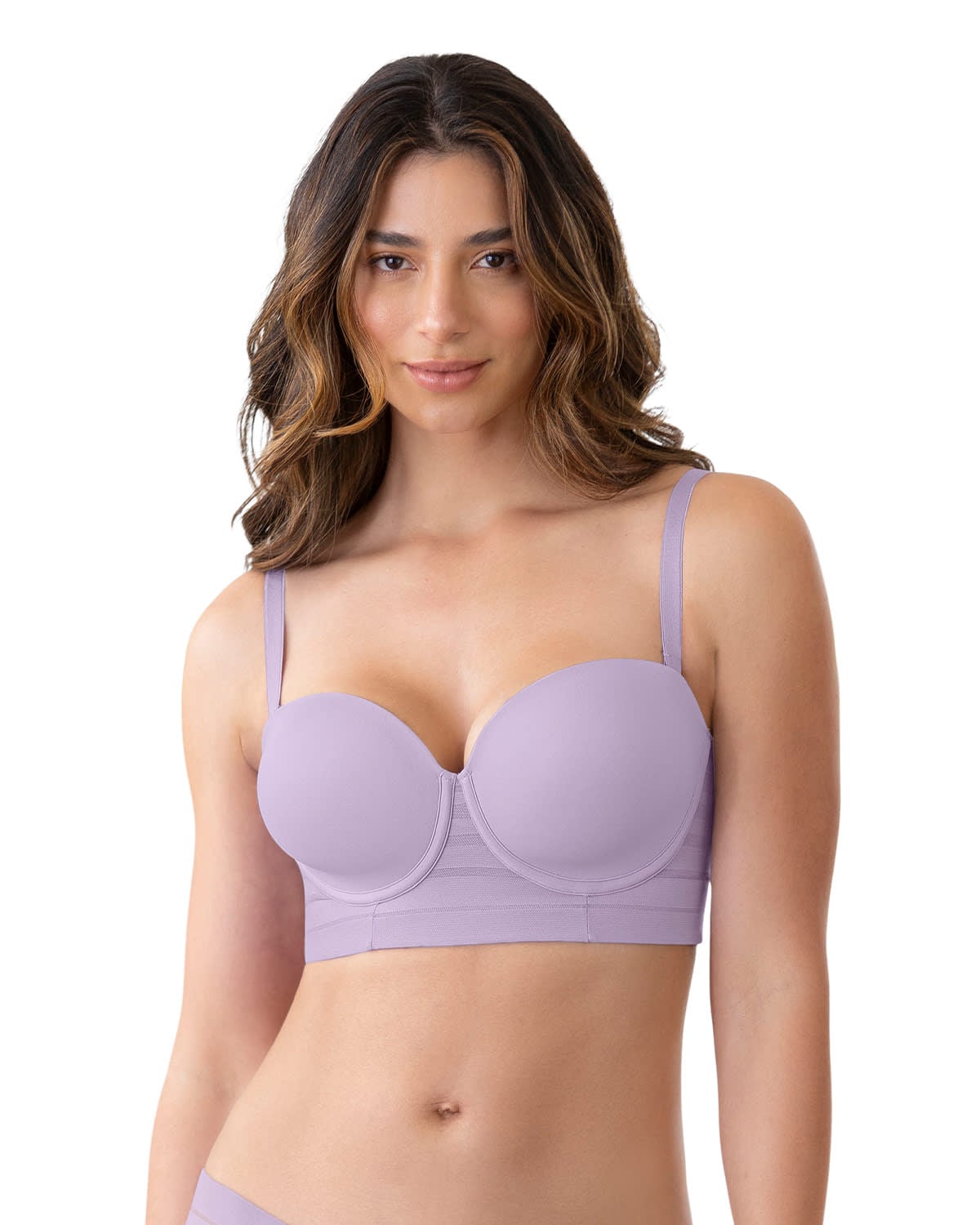 SOSTE N TIPO BUSTIER SUPPORT STRAPLESS 011986 LILA - 1
