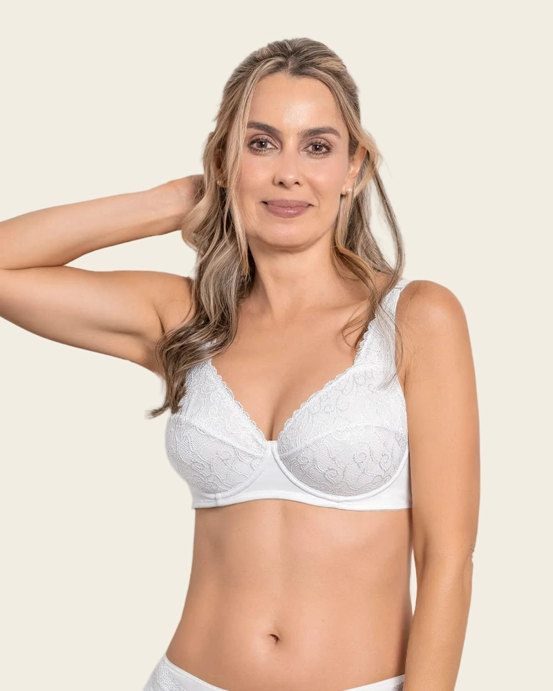 SOSTE N TRIANGULAR CON COPAS EN ENCAJE 71357 - 1