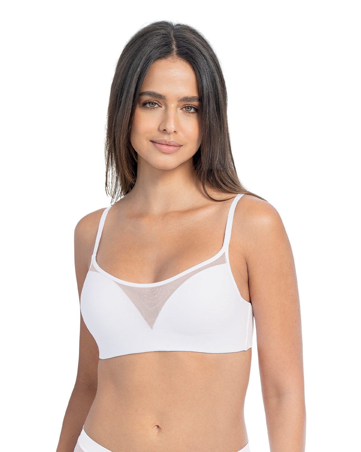 LEONISA BRASTOP EN COPAS PREHORMADAS FIJAS EN ESPUMA 091159 BLANCO - 1