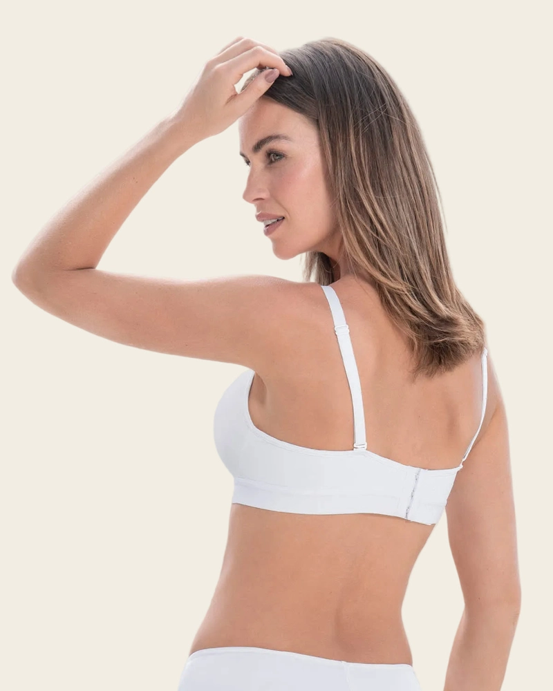 LEONISA SOSTE N TRIANGULAR SIN ARCO ESTILO TOP 71361 BLANCO - 2