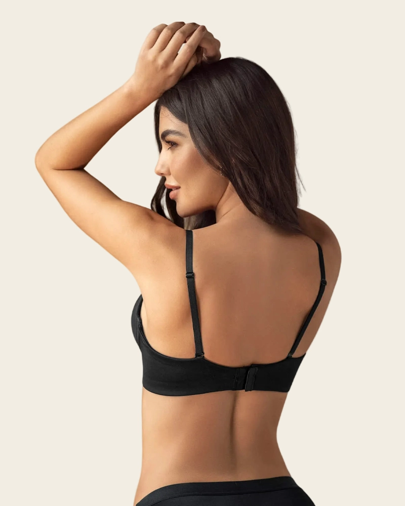 LEONISA SOSTE N DE REALCE ALTO CON ESCOTE PROFUNDO 091165 NEGRO - 2