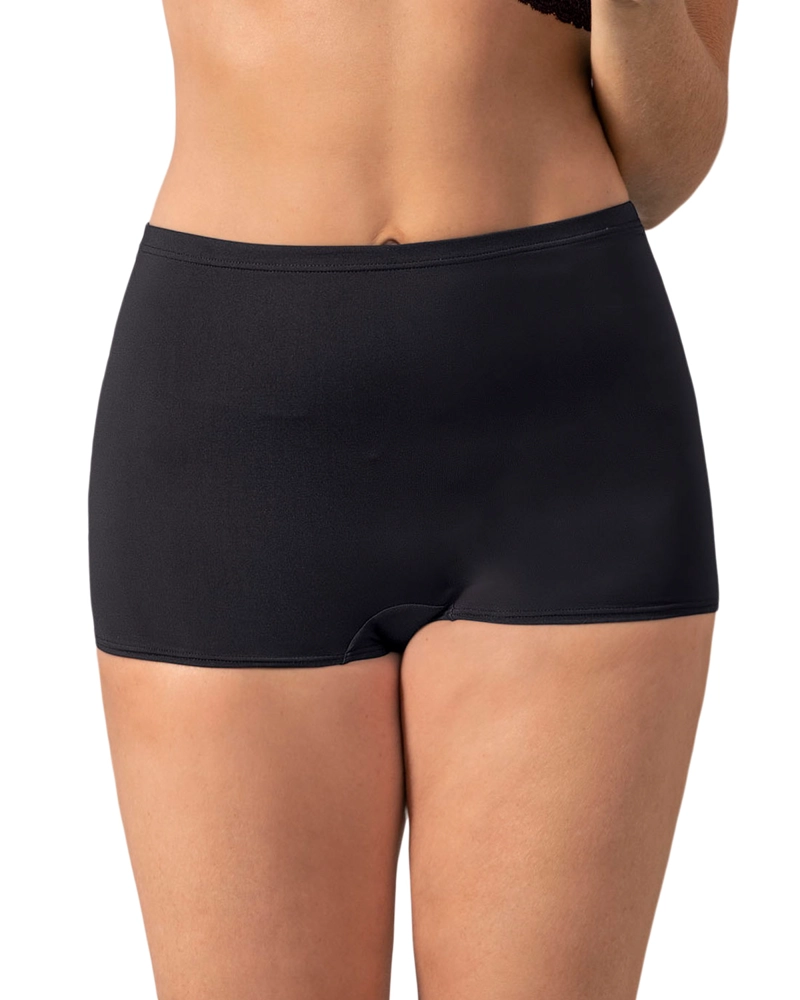 CALZON TIPO BOXER TIRO ALTO EN TELA LISA 72321 - 1