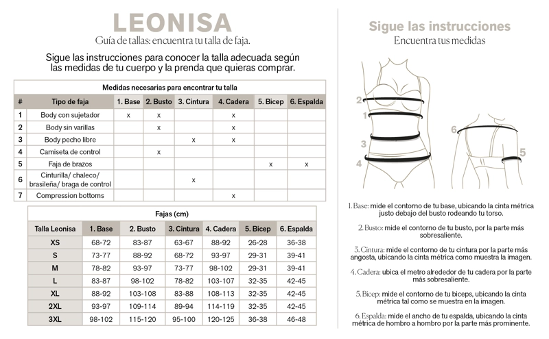 LEONISA BOXER CORTO DE CONTROL FUERTE DE ABDOMEN 092073 - 3