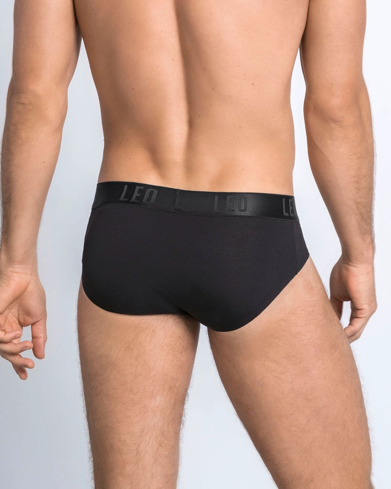 ROPA INTERIOR MASCULINA 033278N BOXER CORTO NEGRO - 3