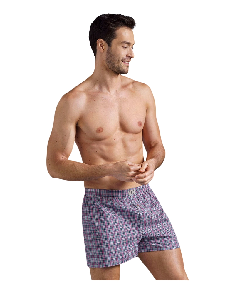 BOXERS PACK X2 DE ALGODON ESTAMPADO AL AZAR 33149X2 - 1