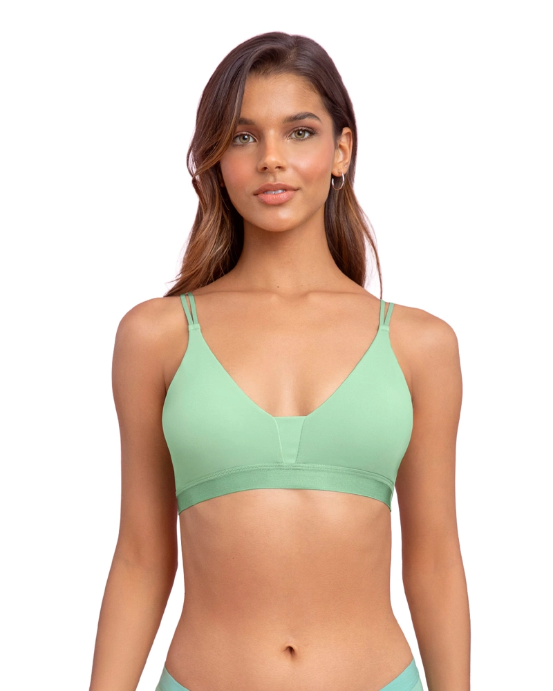 BRALETTE TIPO TOP ULTRA COMODO Y LIVIANO 091030 Verde S