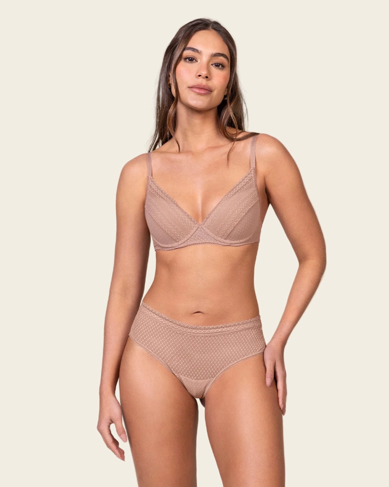 SOSTEN CON ENCAJE Y COPAS SUAVES 091176 - 4