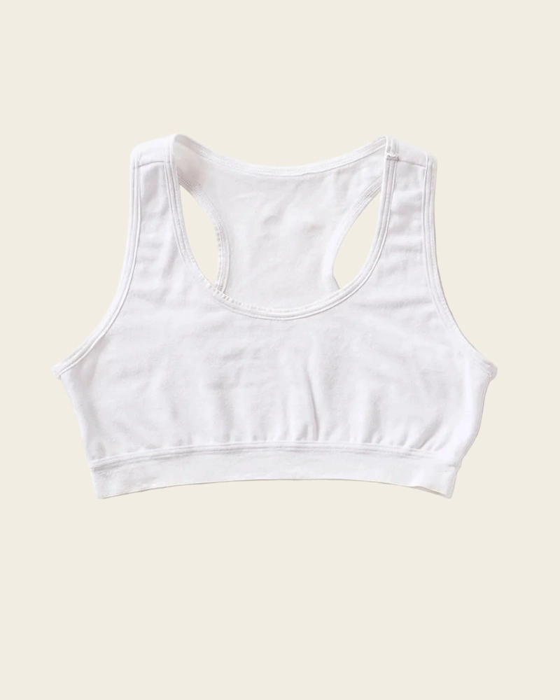 TOP CON ESPALDA DEPORTIVA ELABORADO EN ALGODON PARA NIÑA - 1