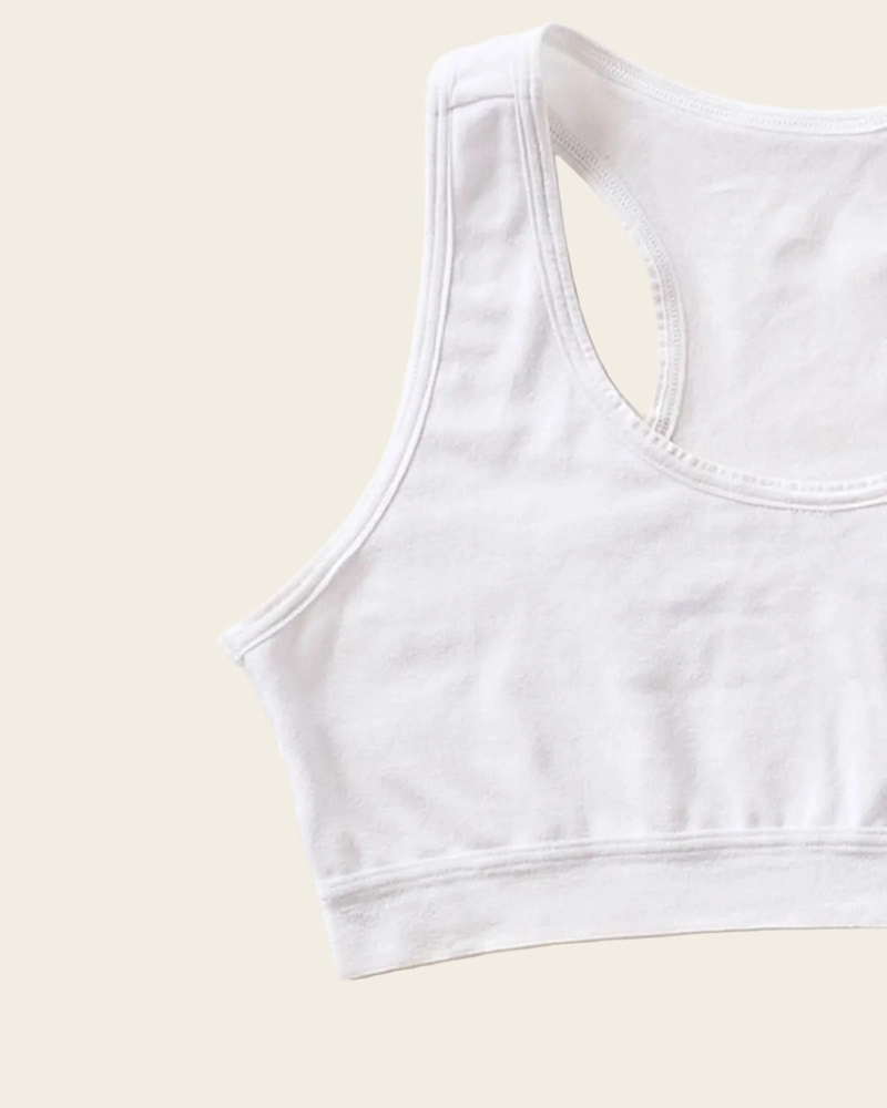 TOP CON ESPALDA DEPORTIVA ELABORADO EN ALGODON PARA NIÑA - 2