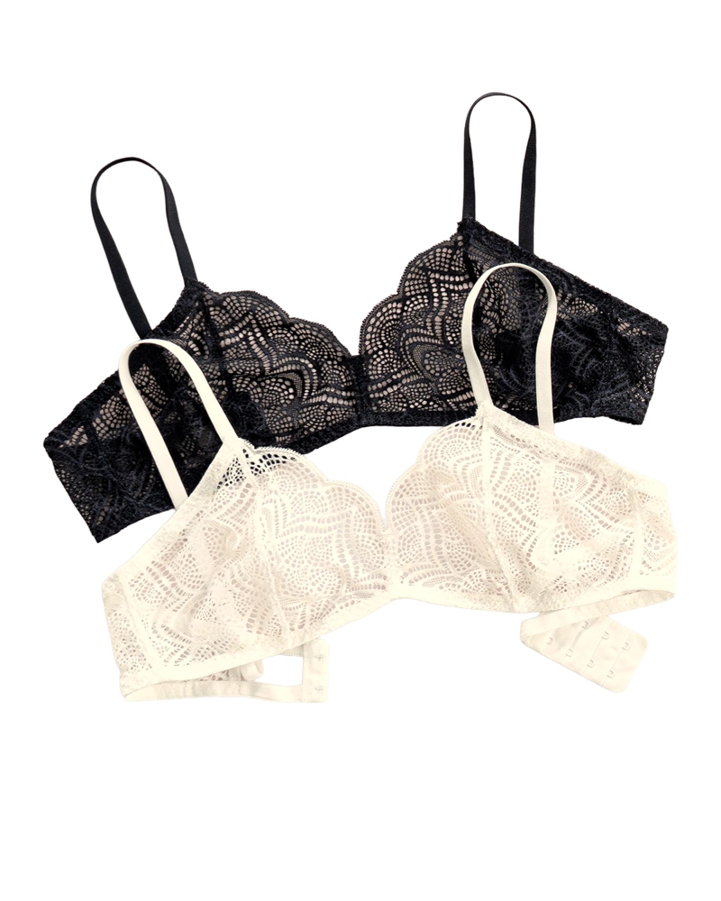 PACK X 2 BRALETTES DESESTRUCTURADOS Y LIGEROS 91181X2 - 1