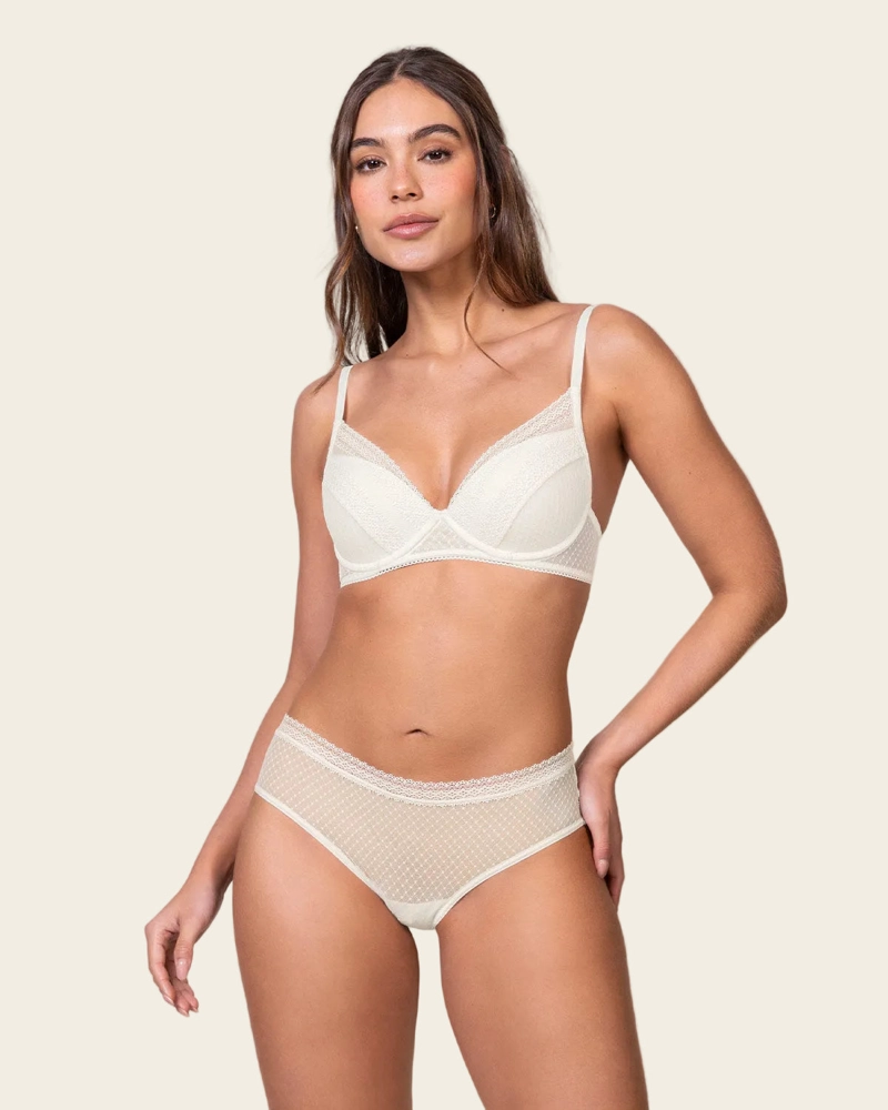 SOSTEN CON ENCAJE Y COPAS SUAVES 091176 - 4