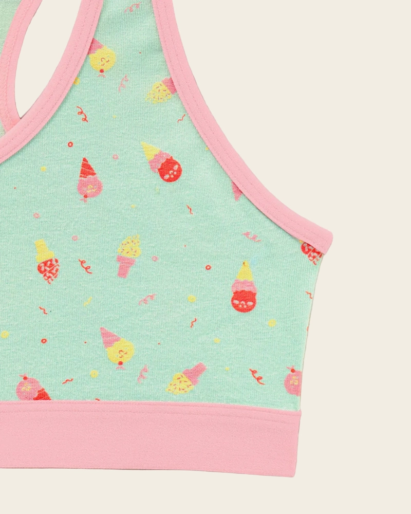 TOP CON ESPALDA DEPORTIVA ELABORADO EN ALGODON PARA NIÑA - 3