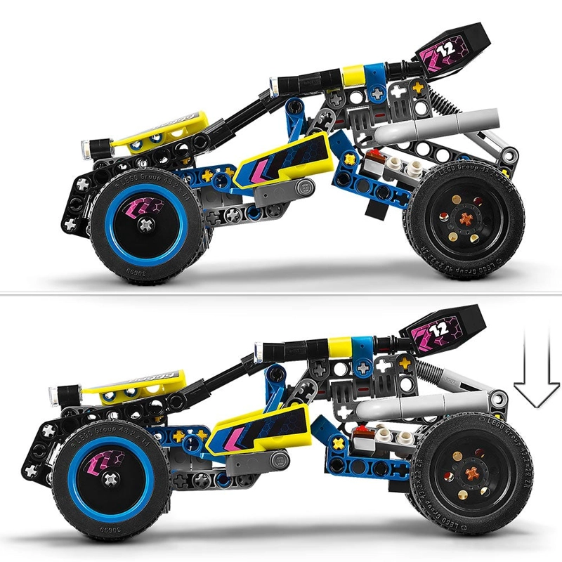 LEGO TECHNIC BUGGY DE CARRERAS TODOTERRENO - 4