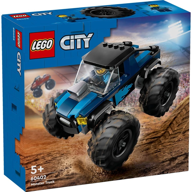 LEGO CITY CARRO MONSTRUO AZUL - 1