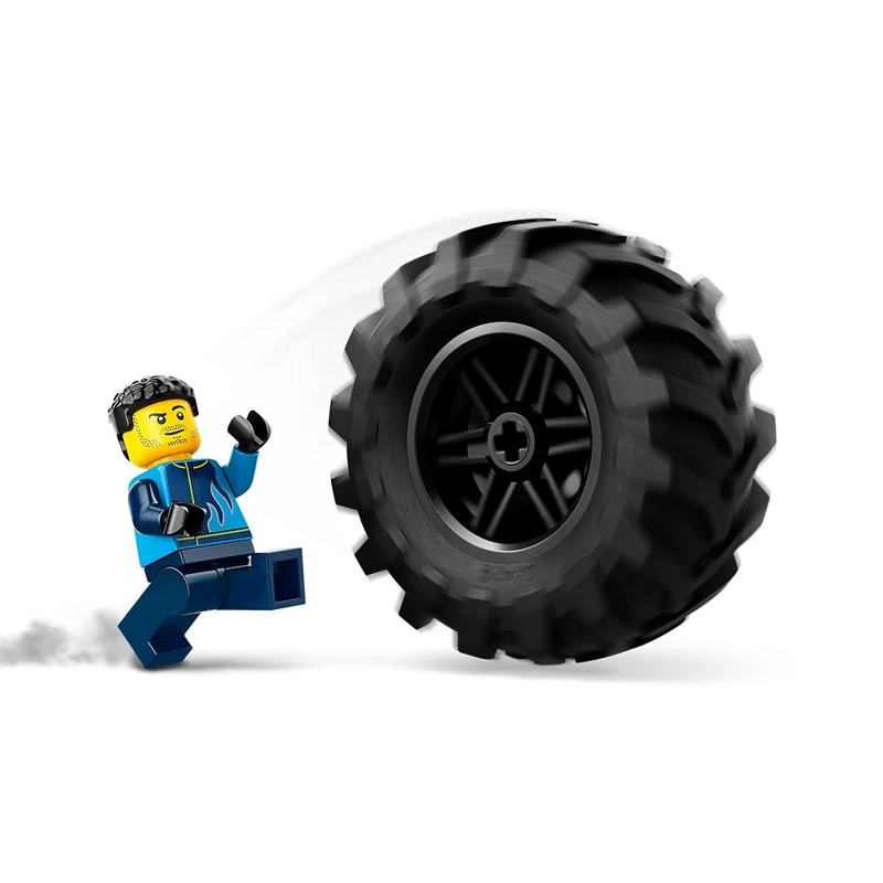 LEGO CITY CARRO MONSTRUO AZUL - 4
