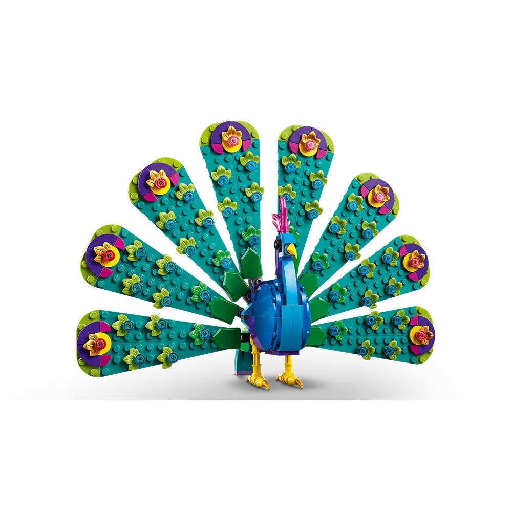 LEGO CREATOR PAVO REAL EXOTICO - 3