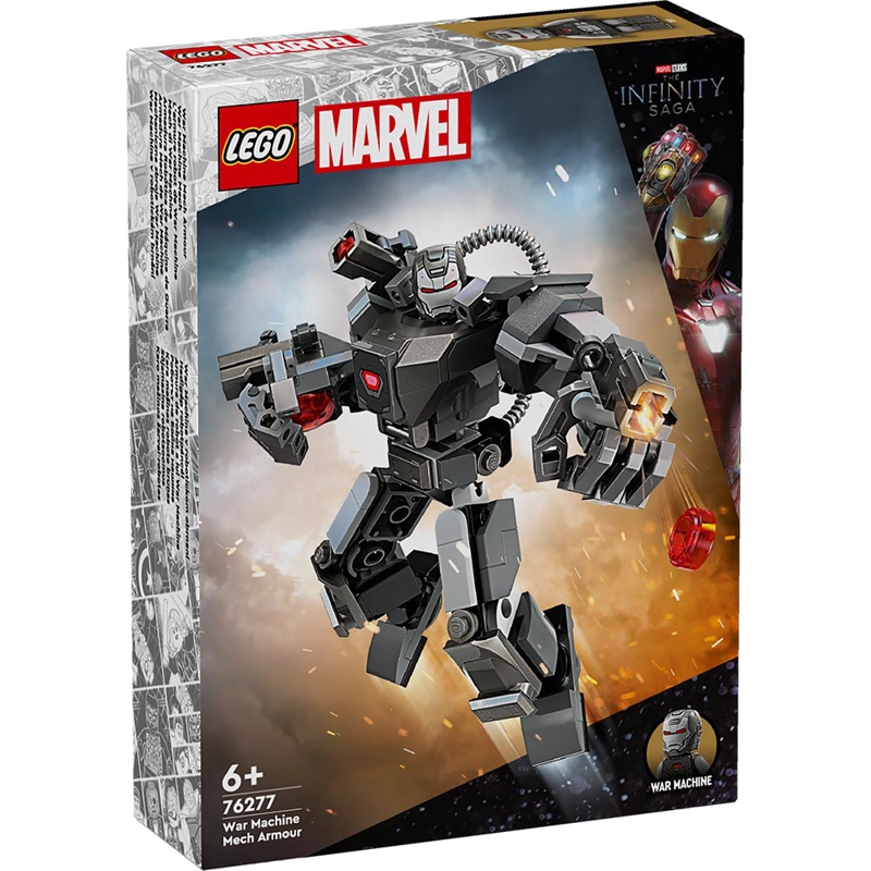 SUPER HEROES ARMADURA ROBOTICA DE MAQUINA (76277) - 5