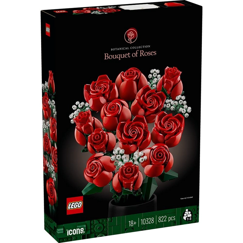 LEGO ICONS RAMO DE ROSAS - 1